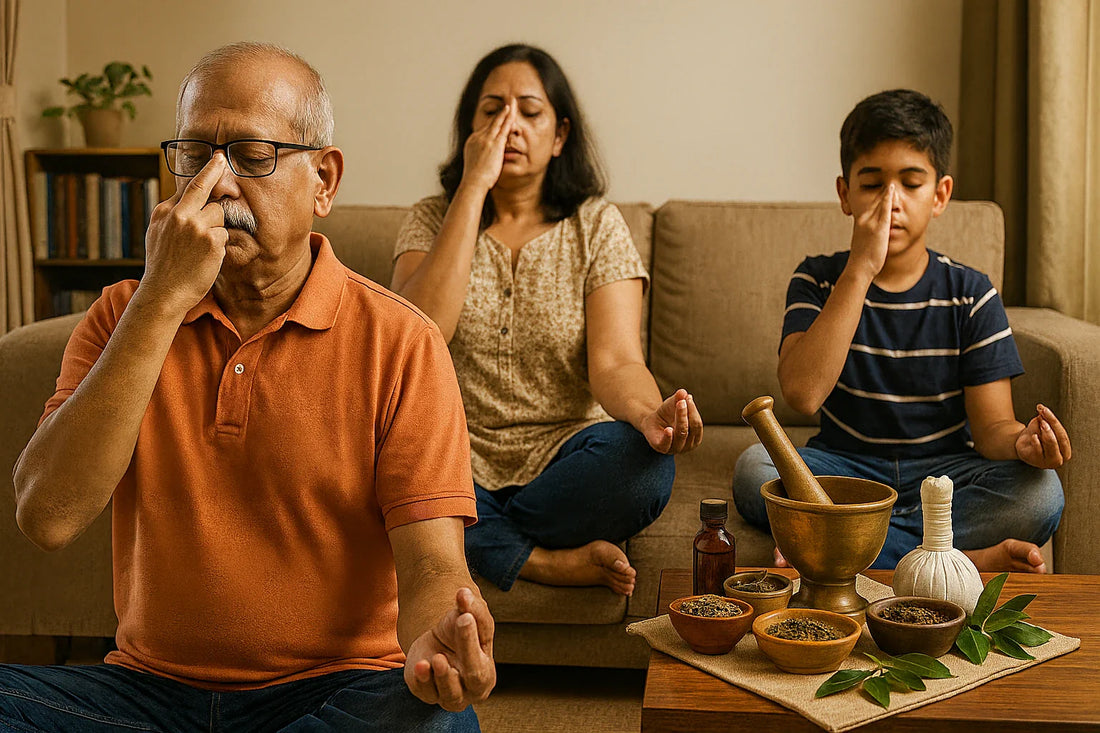 Healing at Home: How Ayurveda Rebuilds Family Life — A Practical Path for Alcohol & Tobacco De-addiction