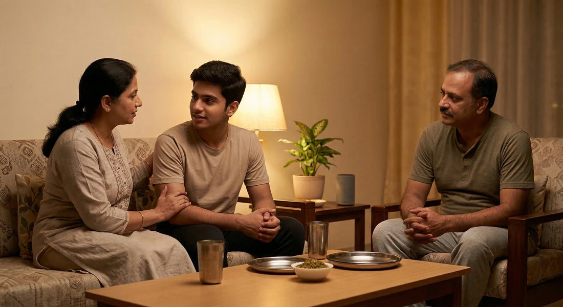 Silent Pressure: How Family Stress Fuels Daru & Gutka — and What to Do Tonight