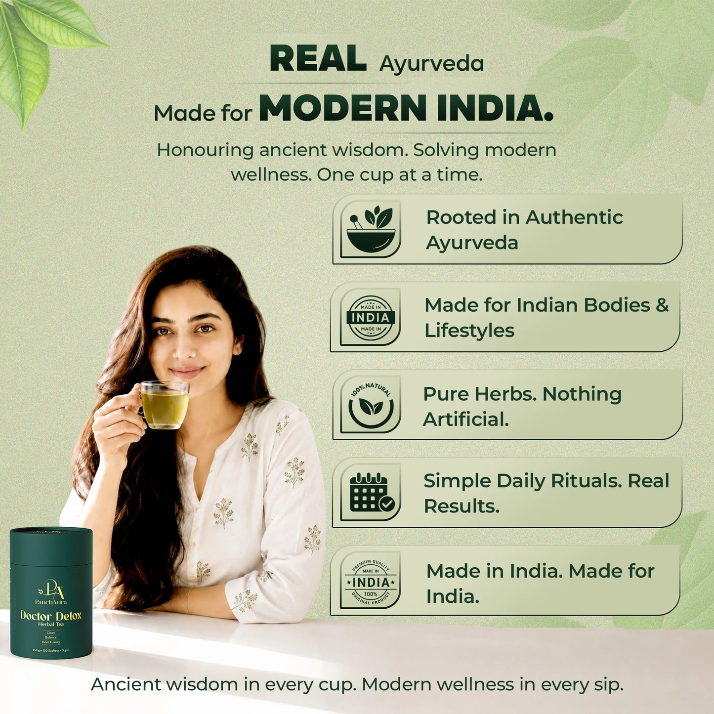 Doctor Detox (Ayurvedic Nightly Detox Tea for Gut & Sleep)