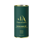 Green cylindrical container with gold lid labeled 'PanchAura SoberSure' on a white background