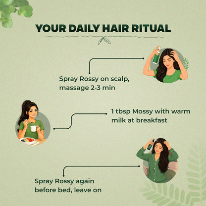Rossy + Mossy Hair Regrowth Combo