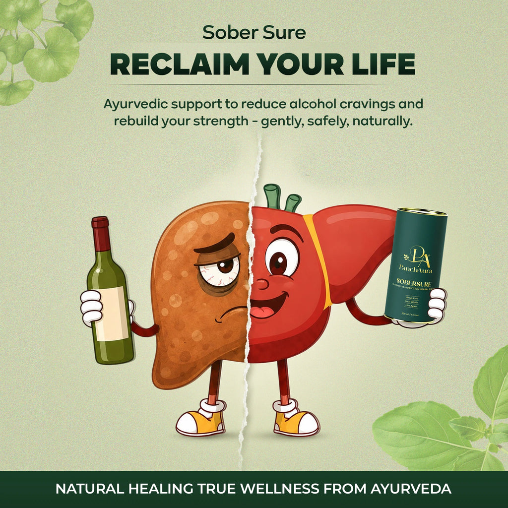 Sober Sure (Ayurvedic Support for Reducing Alcohol Cravings)