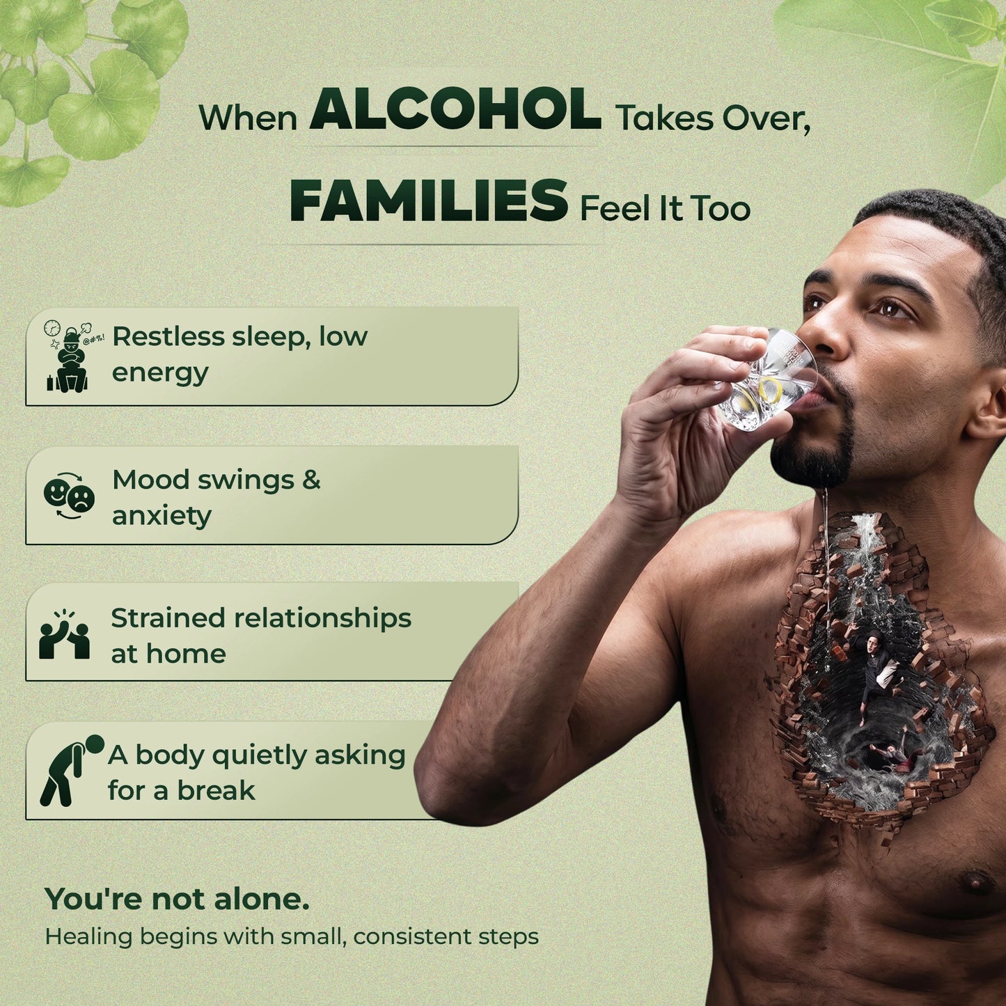 Sober Sure (Ayurvedic Support for Reducing Alcohol Cravings)