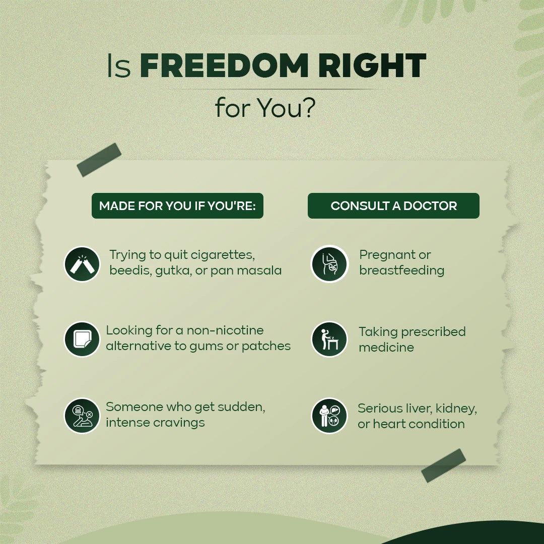 Freedom - Ayurvedic De-Addiction & Anti-Craving Spray
