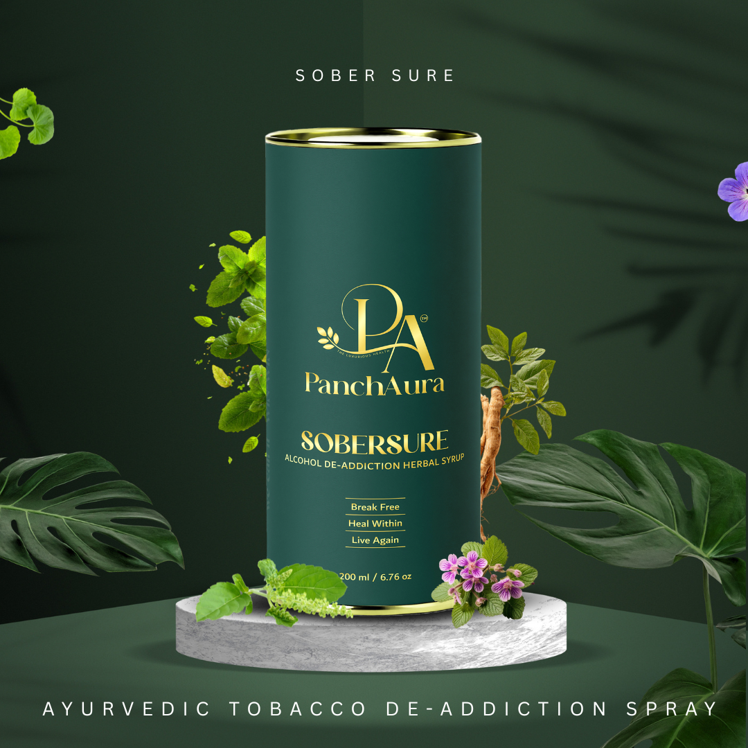 Sober Sure (Ayurvedic Support for Reducing Alcohol Cravings)