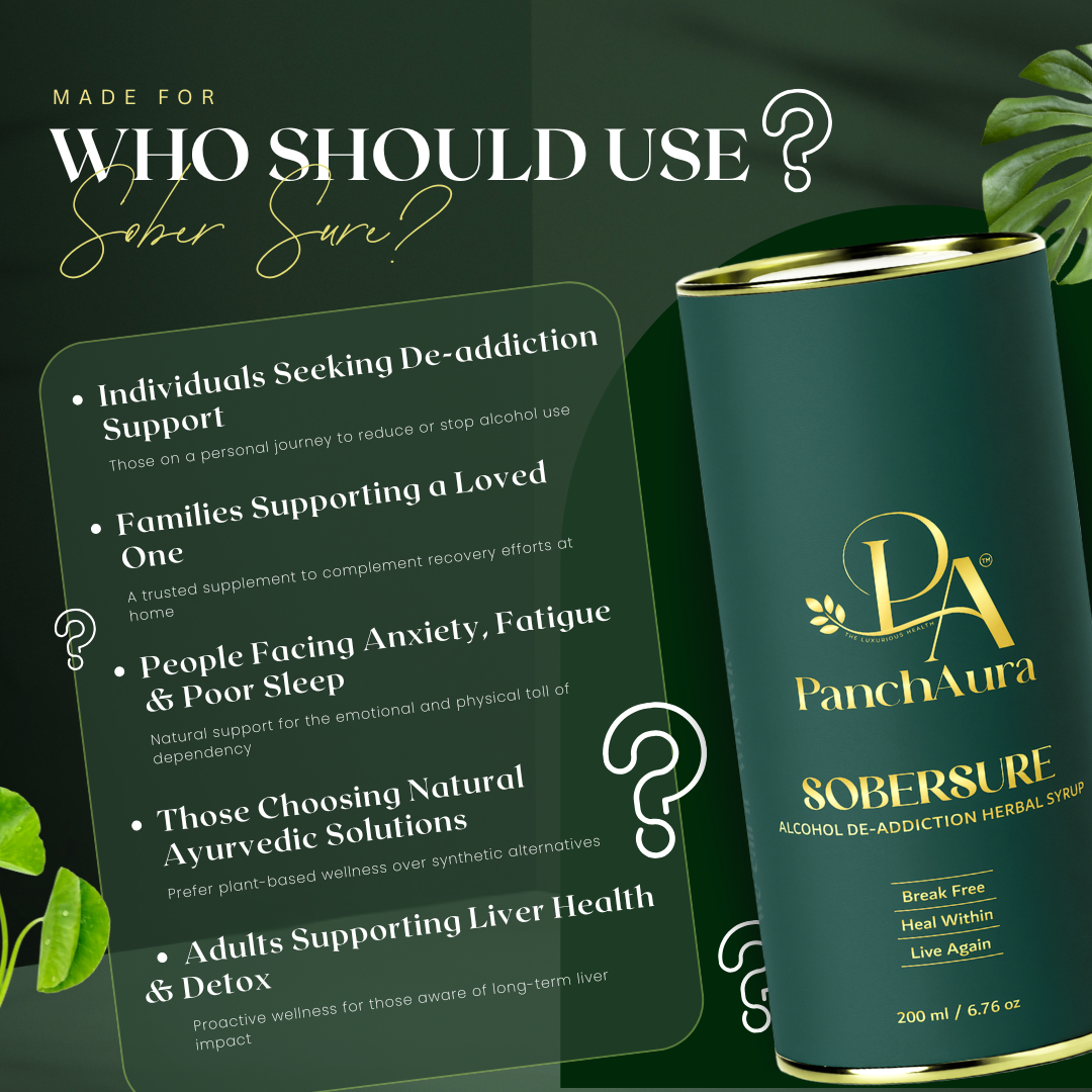 Sober Sure (Ayurvedic Support for Reducing Alcohol Cravings)