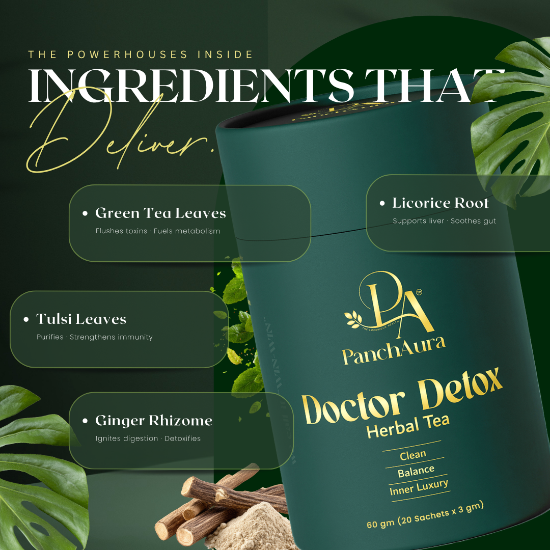Doctor Detox (Ayurvedic Nightly Detox Tea for Gut & Sleep)