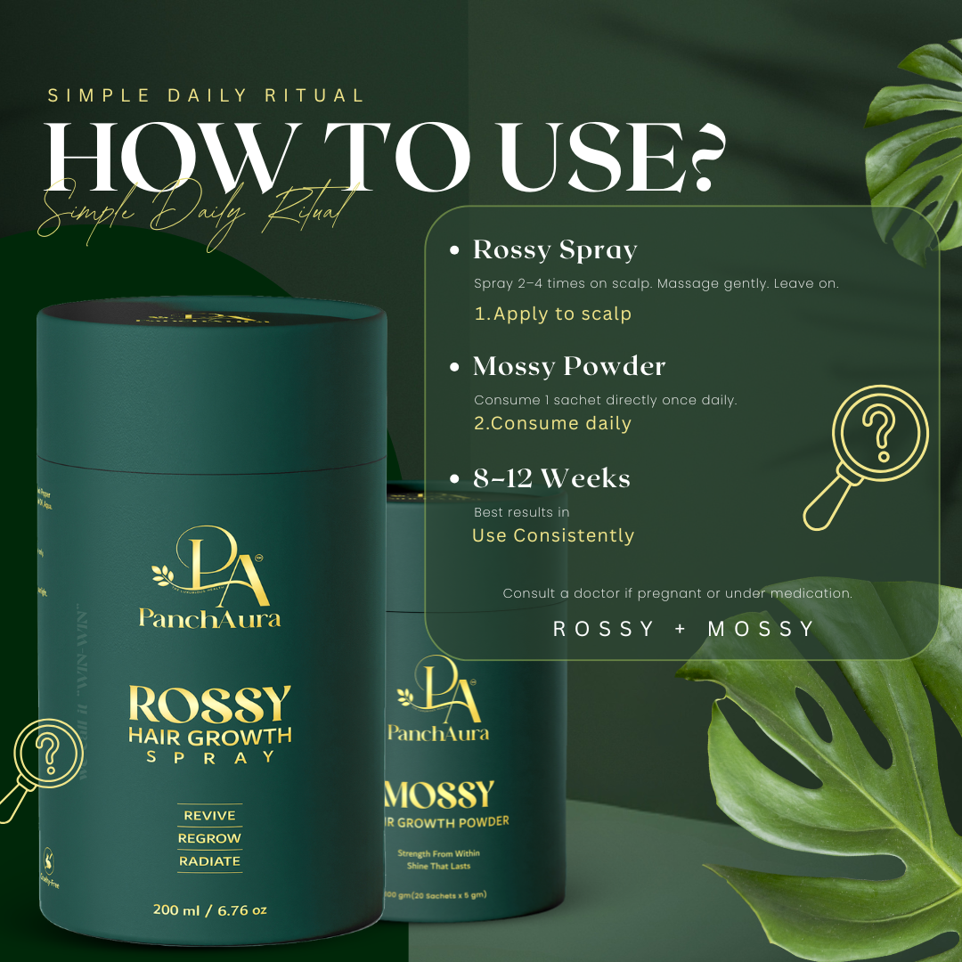 Rossy + Mossy Hair Regrowth Combo
